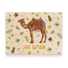 Load image into Gallery viewer, Memory box alpaca with personalized name and birth date
