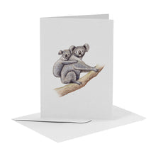 Load image into Gallery viewer, blanco wenskaart met koala

