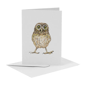 10 greeting cards tropical animals with envelope