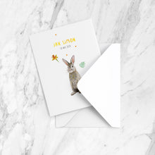 Load image into Gallery viewer, Birth announcement rabbit - sample
