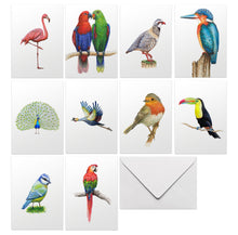 Load image into Gallery viewer, wenskaarten vogels zonder tekst
