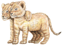 Load image into Gallery viewer, Wallsticker lions
