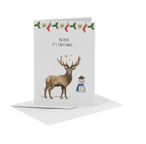 20 Christmas cards English with envelope
