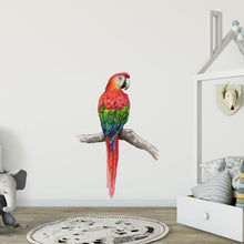 Load image into Gallery viewer, Muursticker papegaai
