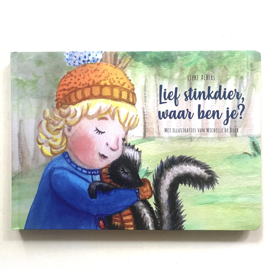 Lief stinkdier, waar ben je? Children's book for toddlers
